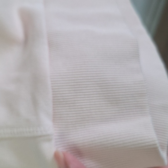 COS pale pink cotton sweatshirt dress Sz L - Picture 8 of 10